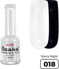 Osaka טופ ג׳ל 20 מ״ל Top Shimmer Starry Night 018