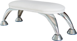 DSI Exclusive משענת יד עור PU, כרית למניקור או פדיקור, לקוסמטיקאיות וסלוני יופי רך גובה 15.6 סמ HAND REST