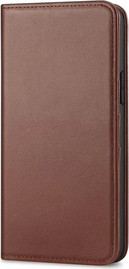 Onyx כיסוי ספר מעור חום - Onyx leather book case Samsung A15