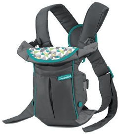 INFANTINO מנשא תינוק קומפקטי Infantino Swift Classic עם כיס וסינר מובנה