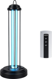 DSI Exclusive מטהר אוויר UV שולחני עם אוזון וטיימר Professional UV Lamp for Air Disinfection