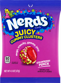 נסטלה Nerds Juicy Clusters נרדס סוכריות דבוקות עם מיץ