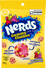 נסטלה Nerds Juicy clusters נרדס סוכריות דבוקות עם מיץ