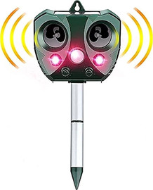 Solarlight מרחיק יונים וציפורים סולארי אולטרה-סוני