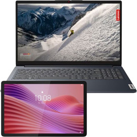 Lenovo באנדל מחשב נייד + טאבלט LENOVO "15.6 FHD + מעבד AMD Athlon + זיכרון 8GB DDR5 + כונן 256GB SSD + Windows 11 Pro + טאבלט Lenovo Tab "10.1 64GB כולל כיסוי מעמד