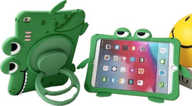 SAMSUNG טאבלט לילדים Samsung Galaxy Tab A11 8.7" 64GB - אפור + כיסוי ירוק