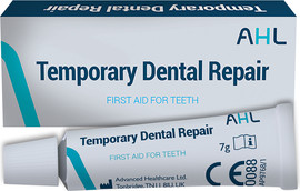 AHL Dental Repair צמנט דבק דנטלי זמני אישי לכתרים וגשרים משמש גם סתימה זמנית