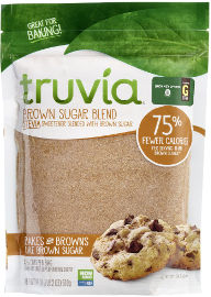 truvia סטיביה תערובת סוכר חום