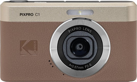 קודאק מצלמה דיגיטלית קומפקטית Kodak PixPro C1 - חום