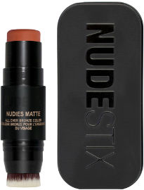 NUDESTIX NUDIES BLOOM NUDIES BRONZE סטיק לשימוש כברונזר והיילייטר לעיניים שפתיים והלחיים