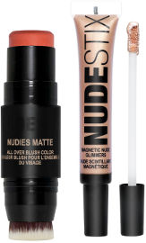 NUDESTIX MATTE & GLIMMER קיט סטיק רב תכליתי + היילייטר