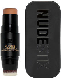 NUDESTIX NUDIES BLOOM NUDIES BRONZE סטיק לשימוש כברונזר והיילייטר לעיניים שפתיים והלחיים