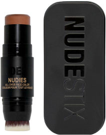 NUDESTIX NUDIES BLOOM NUDIES BRONZE סטיק לשימוש כברונזר והיילייטר לעיניים שפתיים והלחיים