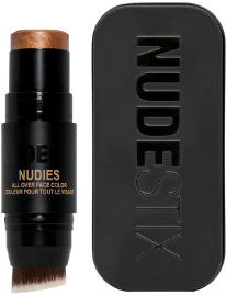 NUDESTIX NUDIES GLOW סטיק רב תכליתי בגימור זוהר במיוחד לשימוש כברונזר או היילייטר
