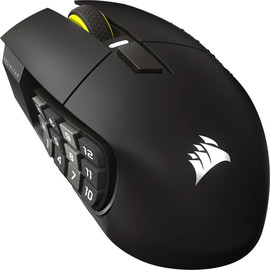 Corsair עכבר גיימרים אלחוטי Corsair SCIMITAR ELITE SE MMO - צבע שחור