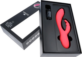 VIRGITE ויברטור V9 RECHARGEABLE TAPPING בצבע ורוד מבית VIRGITE