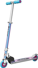 Razor קורקינט מתקפל לילדים ונוער דגם A קיפול מהיר ועד משקל 65 ק"ג - צבע הולו ספיישל