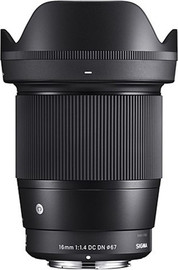 Sigma SIGMA 16mm F1.4 DC DN - C For L-MOUNT עדשה למצלמה
