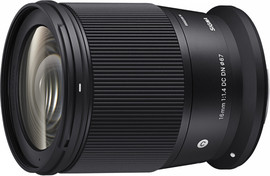 Sigma SIGMA 16mm F1.4 DC DN - C For Canon RF עדשה למצלמה