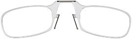 Thinoptics קריאה משקפי קריאה מוכנים דקים מתקפלים מסגרת שקופה