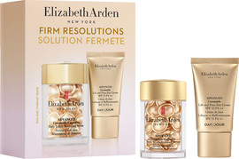 Elizabeth Arden CERAMIDE FIRM RESOLUTIONS מארז המכיל: קרם יום + קפסלות