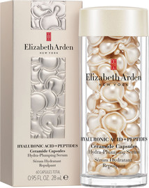 Elizabeth Arden CERAMIDE קפסולת סרום חומצה היאלורוניתפפטידים וסרמידים להענקת לחות ונפח