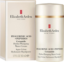 Elizabeth Arden CERAMIDE קרם פנים על בסיס מים עם חומצה היאלורונית  פפטידים וסרמידים מעניק לחות ונפח