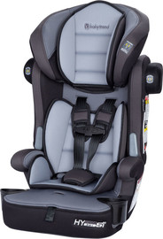 Baby Trend כסא בטיחות משולב בוסטר 3ב1 מגיל שנתיים דגם Hybrid צבע אפור