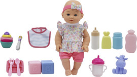 Gigo Toy בובת תינוק עם ערכת אביזרים בגודל 12 אינץ' מבית Gigo Toy
