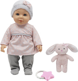 Gigo Toy בובה צוחקת ומגיבה למגע בגודל 16 אינץ' עם 25 צלילים מבית Gigo Toy