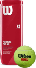 Wilson Wilson Padel X3 Ball   כדורי פאדל