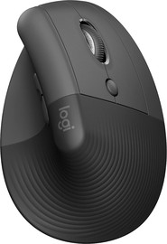 LOGITECH עכבר אלחוטי ארגונומי מתקדם Logitech לוג'יטק Vertical Lift - Graphite