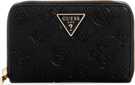 GUESS ארנק דמוי עור לאישה מבית GUESS קולקציית CRESIDIA דגם PG9349140-BLA