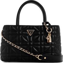 GUESS תיק צד דמוי עור לאישה מבית Guess דגם QG962506-BLA