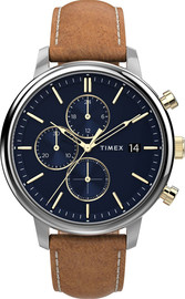Timex שעון יד לגבר של Timex מקולקציית CHICAGO דגם TW2U39000