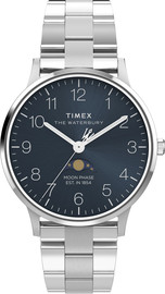 Timex שעון יד לגבר של Timex מקולקציית WATERBURY CLASSIC דגם TW2W75700