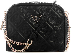 GUESS תיק צד דמוי עור מבית Guess דגם G-QL965814-BLA