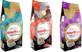 Gimoka 3 ק"ג פולי קפה תוצרת GIMOKA פרימיום תוצרת איטליה