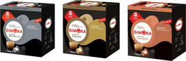 Gimoka 150 קפסולות אלומיניום חזקות תואמות נספרסו מסדרת GIMOKA תוצרת איטליה