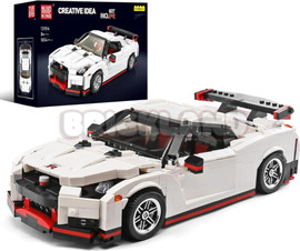 Mould King 13104 MOULD KING Nissan GTR NISMO R35 דגם ניסן