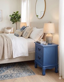 סטייל דיזיין שידה קלאסית כחול עמוק