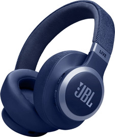 JBL אוזניות Over-Ear אלחוטיות JBL ג'יי בי אל Live 770NC - כחול