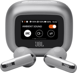 JBL אוזניות TWS אלחוטיות JBL ג'יי בי אל Live Flex 3 TW - אפור