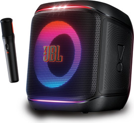 JBL רמקול בידורית נייד כולל מיקרופון אלחוטי JBL ג'יי בי אל Encore 2 Party Box שחור