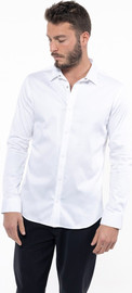 Aldo Moro חולצה מכופתרת אלדו מורו Embroidered Logo גברים