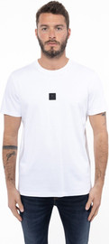 Aldo Moro חולצת טישרט אלדו מורו קצרה Embroidered Logo גברים
