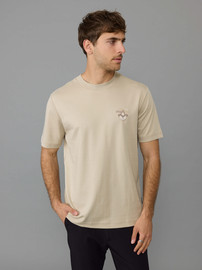elixir חולצת טישירט קצרה אליקסיר Back Embroidery גברים