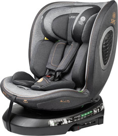 Sport Line כסא בטיחות מסתובב מלידה משולב בוסטר דגם Protect Plus צבע מושב הבטיחות אפור