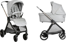 Chicco עגלת תינוק משולבת כולל אמבטיה וטיולון דגם Bellagio