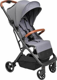 Sport Line טיולון מגיל לידה ועד 22 קג דגם Cinco צבע הספורט ליין ריפוד-אפור-ידית-חומה